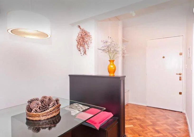 Furnished 1-Bedroom Apartment with River-View Terrace Balcony and Grill in Recoleta – photo 12 of 14
