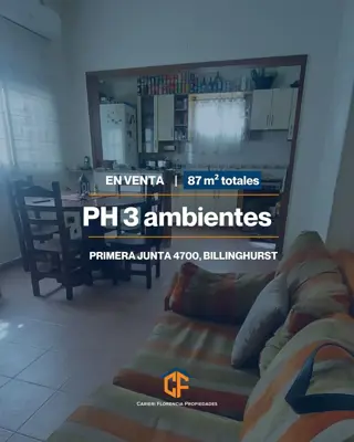 VENTA DE PH 3 AMBIENTES CON TERRAZA EN BILLINGHURST foto 1
