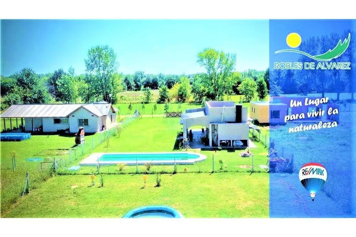 Lote de 820 m2 en "ROBLES DE ALVAREZ" etapa 1 foto 2