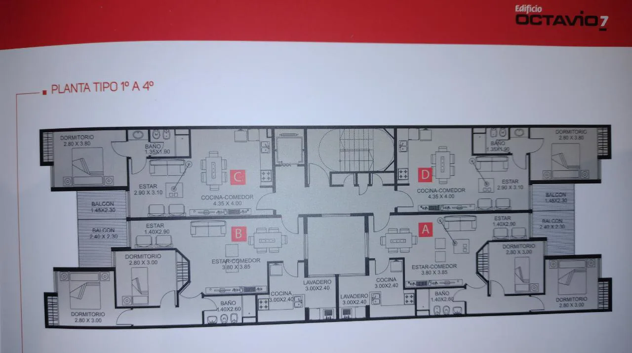 Departamento en  venta dos dormitorios externo en Córdoba Capital foto 4