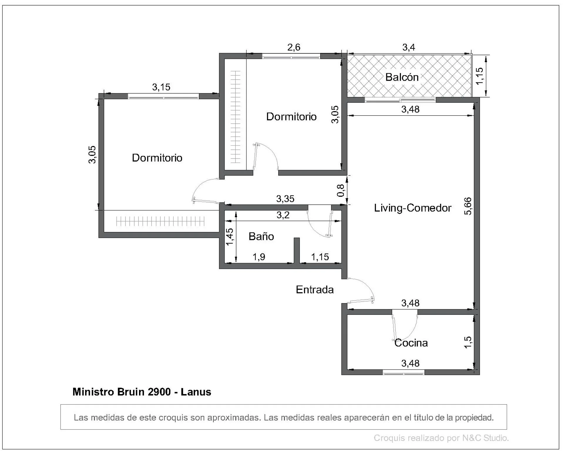VENTA DEPARTAMENTO 3 AMB  LANUS APTO CREDITO foto 3