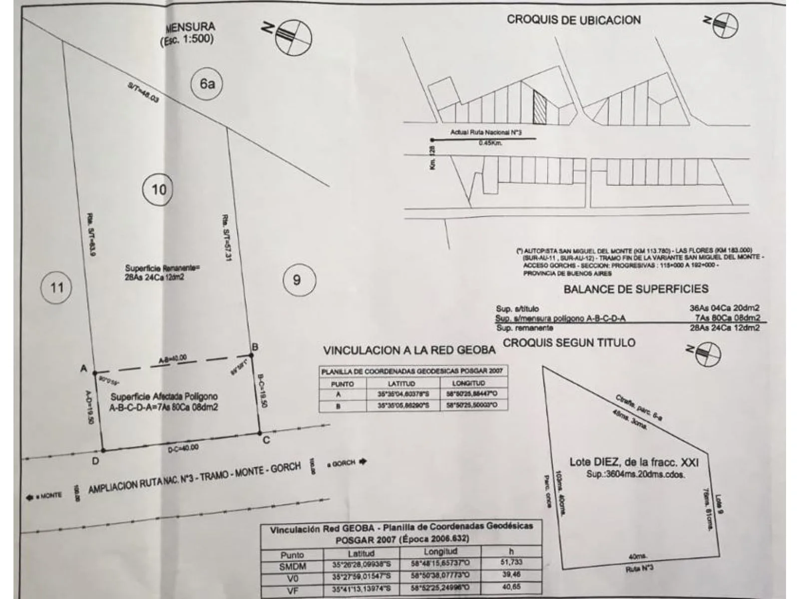 OPORTUNIDAD sobre ruta 3 (nueva autovía). Videla Dorna, a 15km de San Miguel del Monte. Lote terreno venta. foto 5
