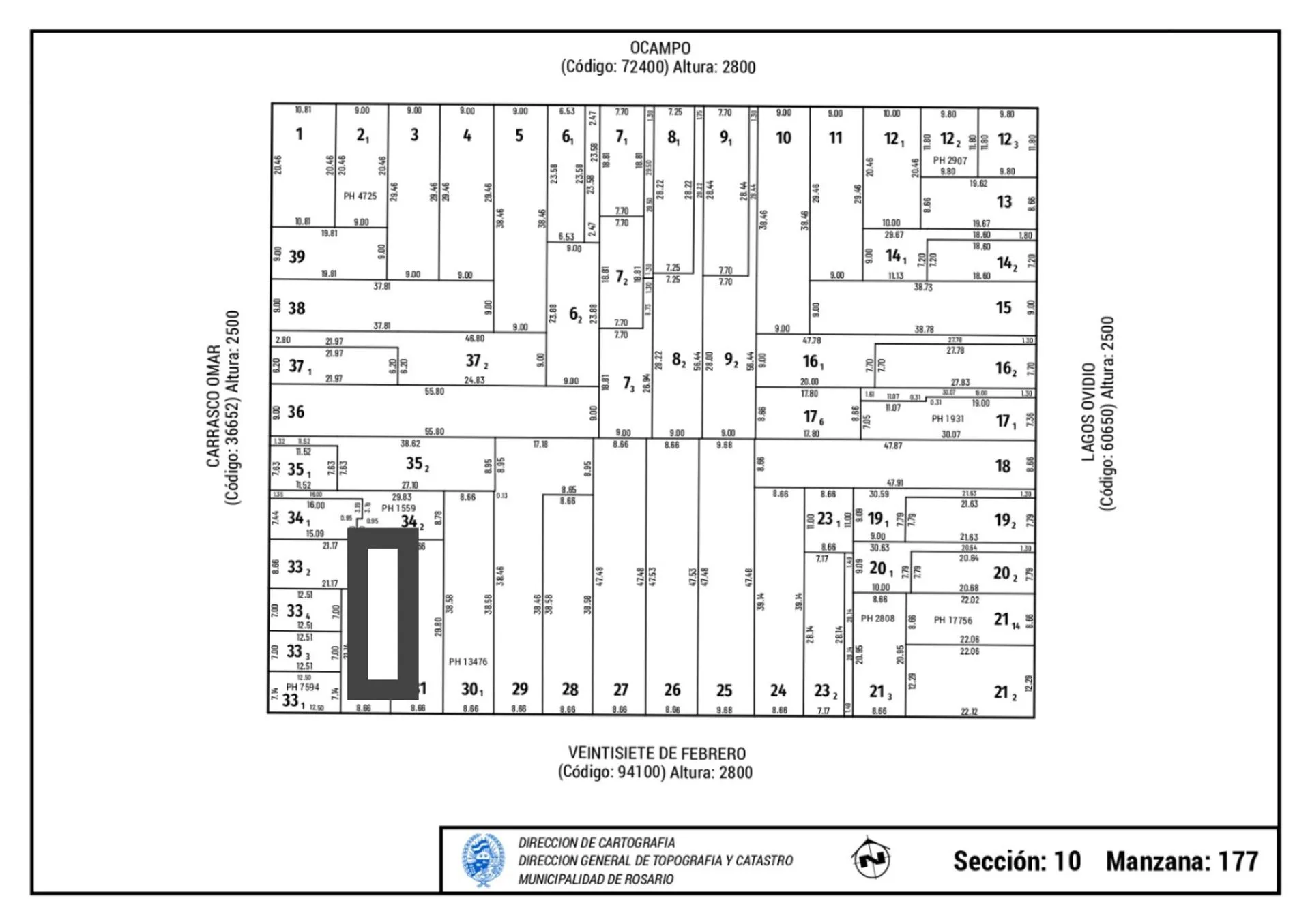 LOTE CONSTRUCTORA  PB MAS 6 VENTA BV 27 DE FEBRERO