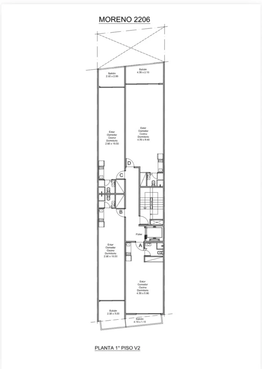LOTE EN BALVANERA EXEL. UBICACION PARA CONSTRUIR 2600 M2 VENDIBLES P.B 12 P a MTS de PLAZA 1 de MAYO Y AV RIVADAVIA foto 3