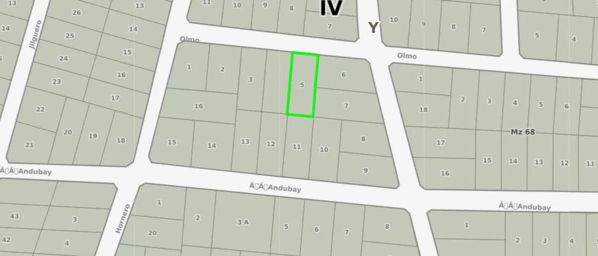 VENTA DE LOTE EN CARILO