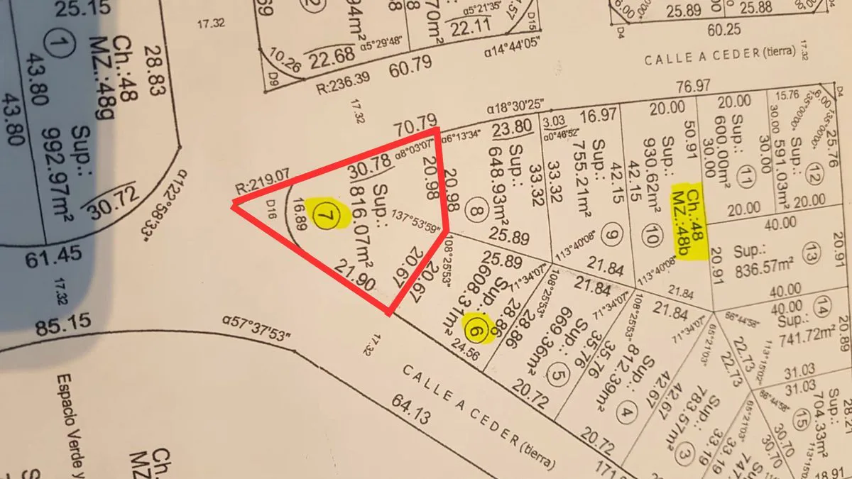 LOTE EN VENTA EN BARRIO LA BARRANCA foto 5