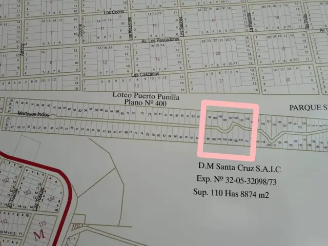 LOTE EN VILLA SANTA CRUZ DEL LAGO