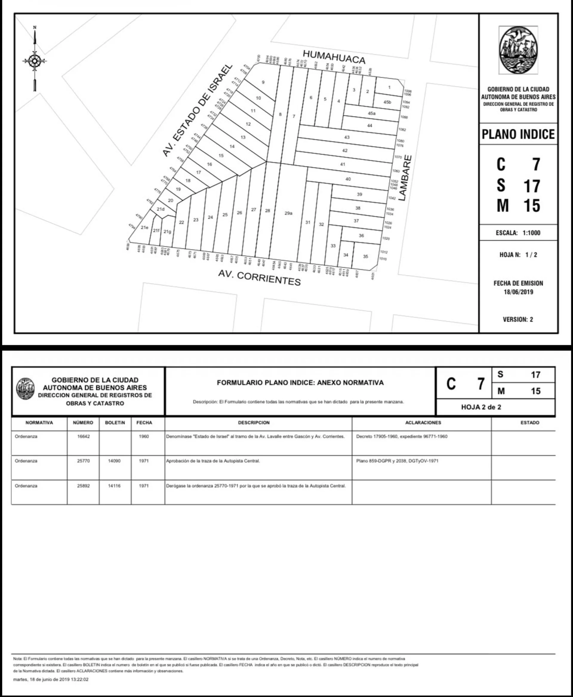 VENTA LOTE 4020mtrs2 VENDIBLES ALMAGRO CABA foto 2