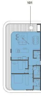 Departamento en venta de 3 ambientes en  Puertos del Lago foto 3