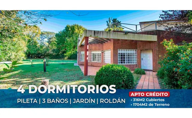 CASA VENTA 4 DORMITORIOS ROLDÁN COTOS DE ALAMEDA
