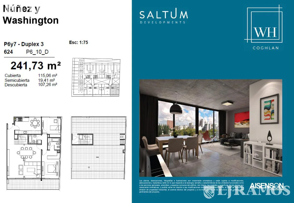 Venta departamento duplex 3 ambientes en Coghlan con Terraza foto 2