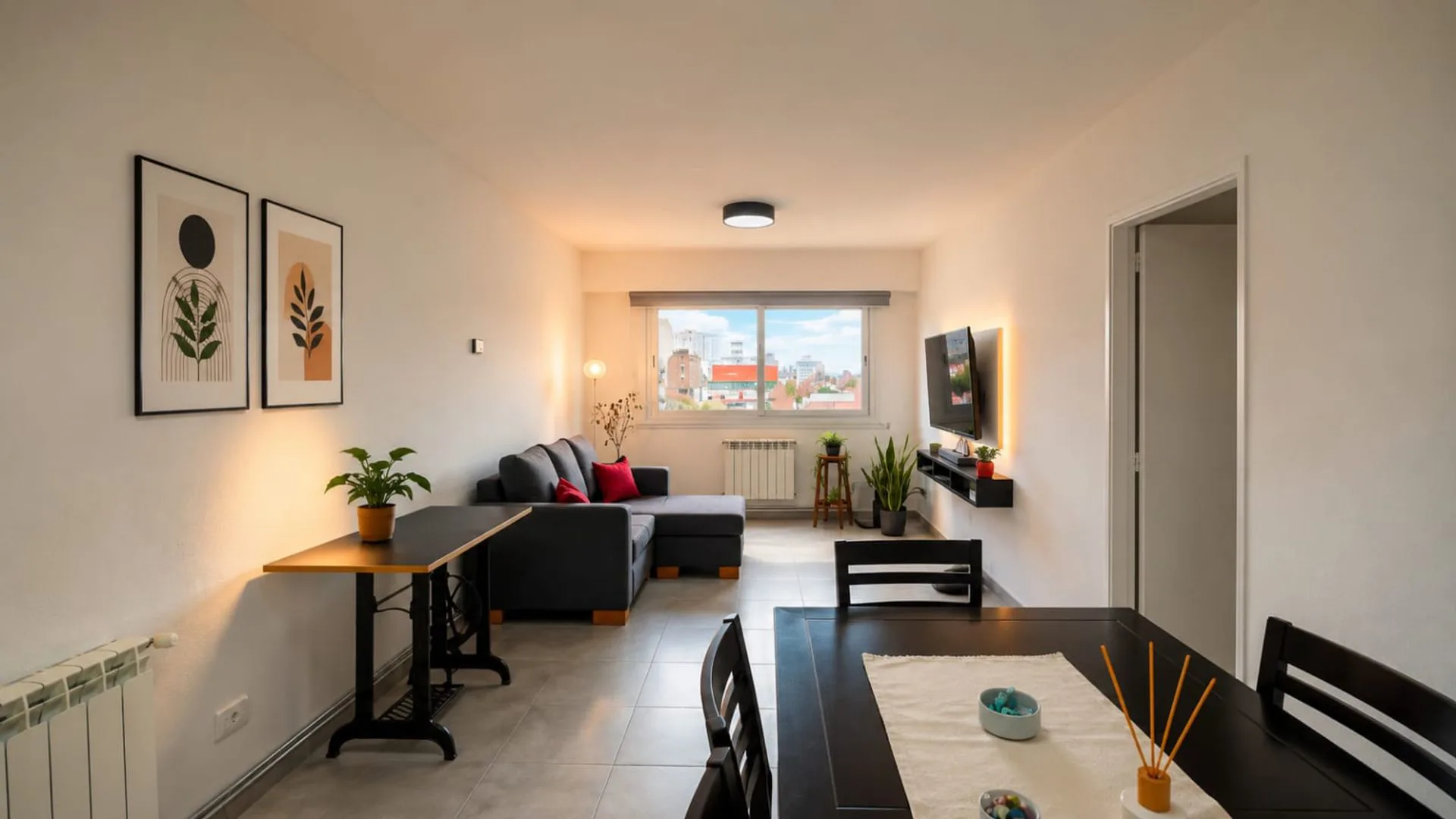 Departamento 4 ambientes con cochera, zona Chauvin