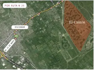 SE VENDE LOTE  850M2 EN BARRIO EL CANTON ESCOBAR (BARRIO GOLF) foto 1