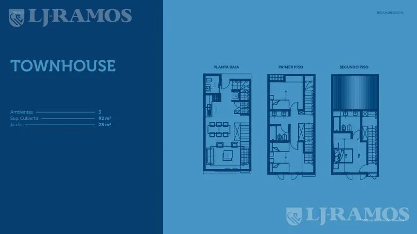 Townhouse de 3 dormitorios en venta en Pilar foto 4