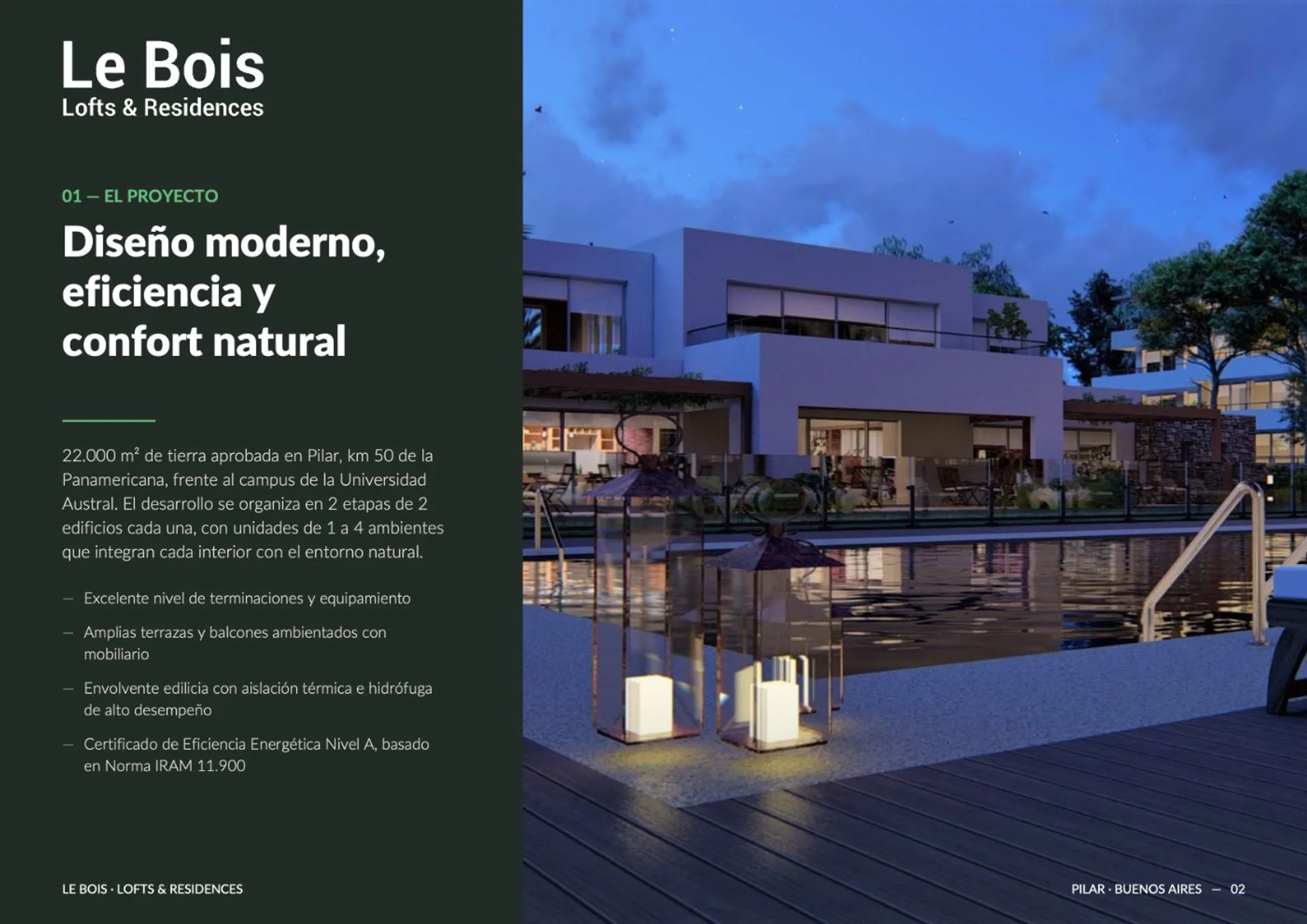 VENTA MONOAMBIENTE LOFT PILAR LE BOIS foto 3