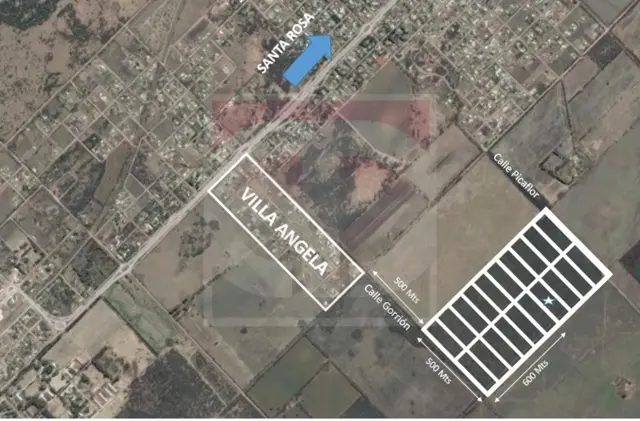 Venta lote de 2,5 hectáreas en Toay