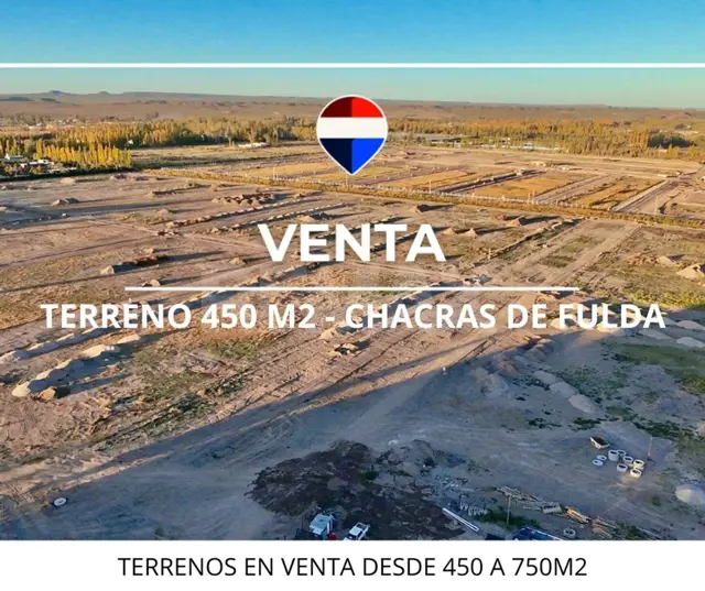 VENTA TERRENO CHACRAS DE FULDA CIPOLLETTI