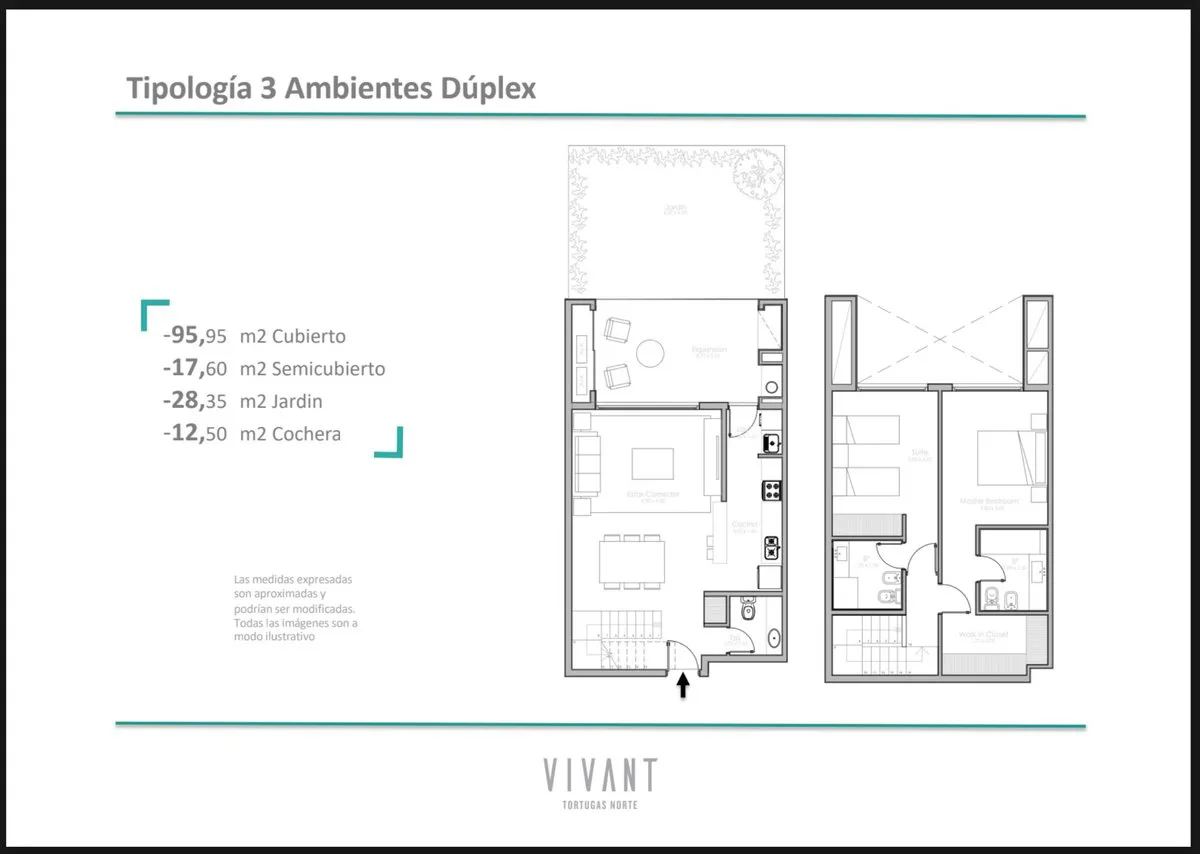 VENTA DEPARTAMENTO 3 AMB. CON JARDIN PILAR foto 3