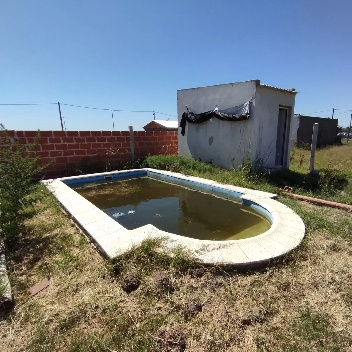 Terreno con pileta y cuarto de guardado foto 5