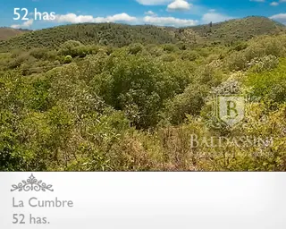 52 HAS EN LA CUMBRE  - ACCESO SOBRE CAMINO DE LOS ARTESANOS. LUZ EN CAMPO - GRAN VISTA. IDEAL PROYECTO TURÍSTICO - UN ARROYO LO ATRAVIESA - CERCA DEL foto 1
