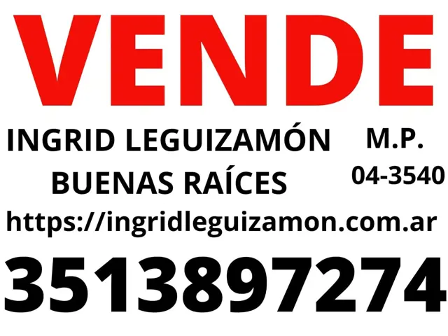 Retasado Venta Lote 8 Mzana. 8 753,98m2 Derechos Posesorios BarrioParque San José en Anisacate U$S11.000.