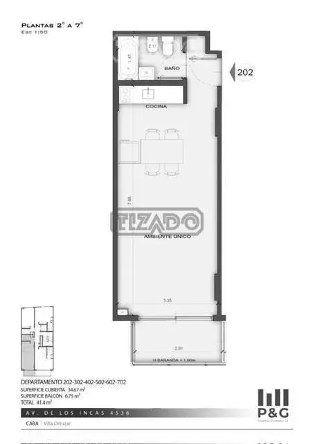 Av. de los Incas 4500 7 701