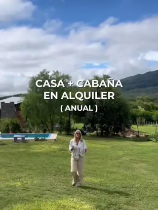 ALQUILER ANUAL EN TAPIA CASA CON PILETA MÁS CABAÑA INDEPENDIENTE foto 1