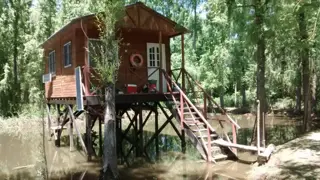 Isla Parana Mini 11 Hectareas, casa, quincho, cabaña, galpon de herramientas foto 3