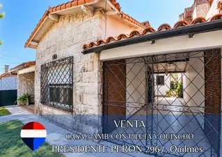 CASA 3 AMB CON PILETA Y QUINCHO QUILMES OESTE foto 1