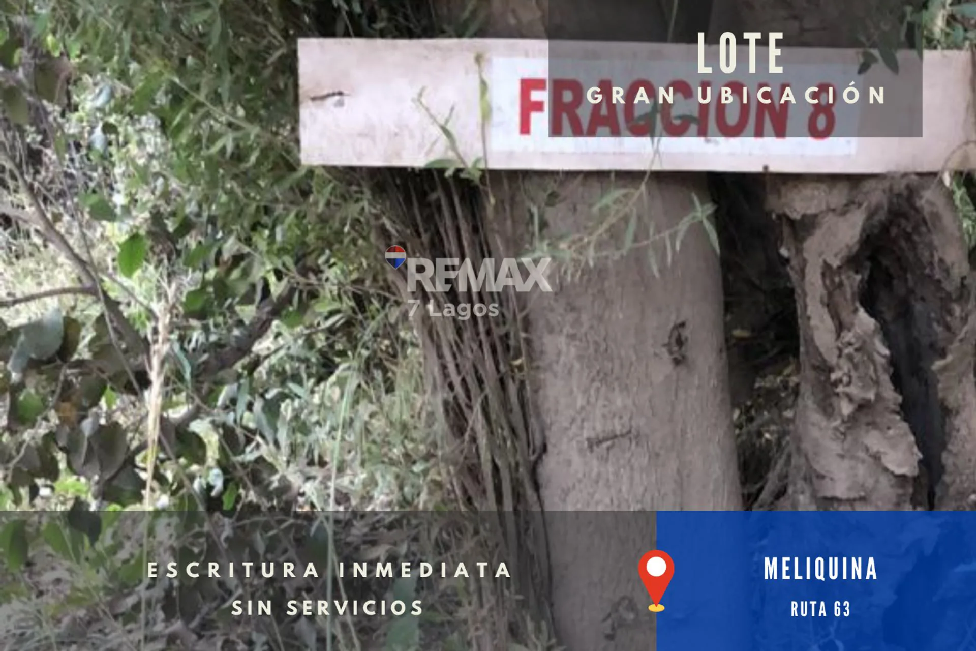 Lote 1622 m2 Meliquina - Fracción VIII. foto 2