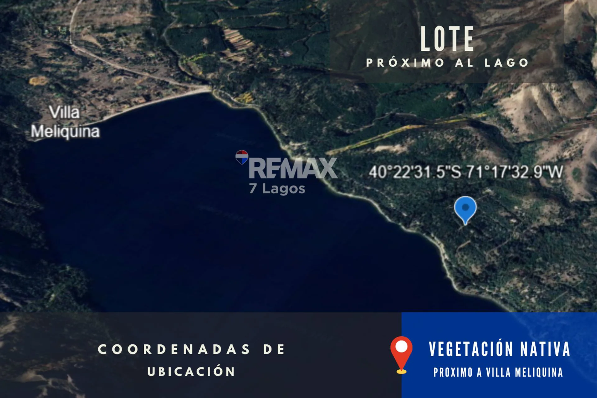 Lote 1622 m2 Meliquina - Fracción VIII. foto 4
