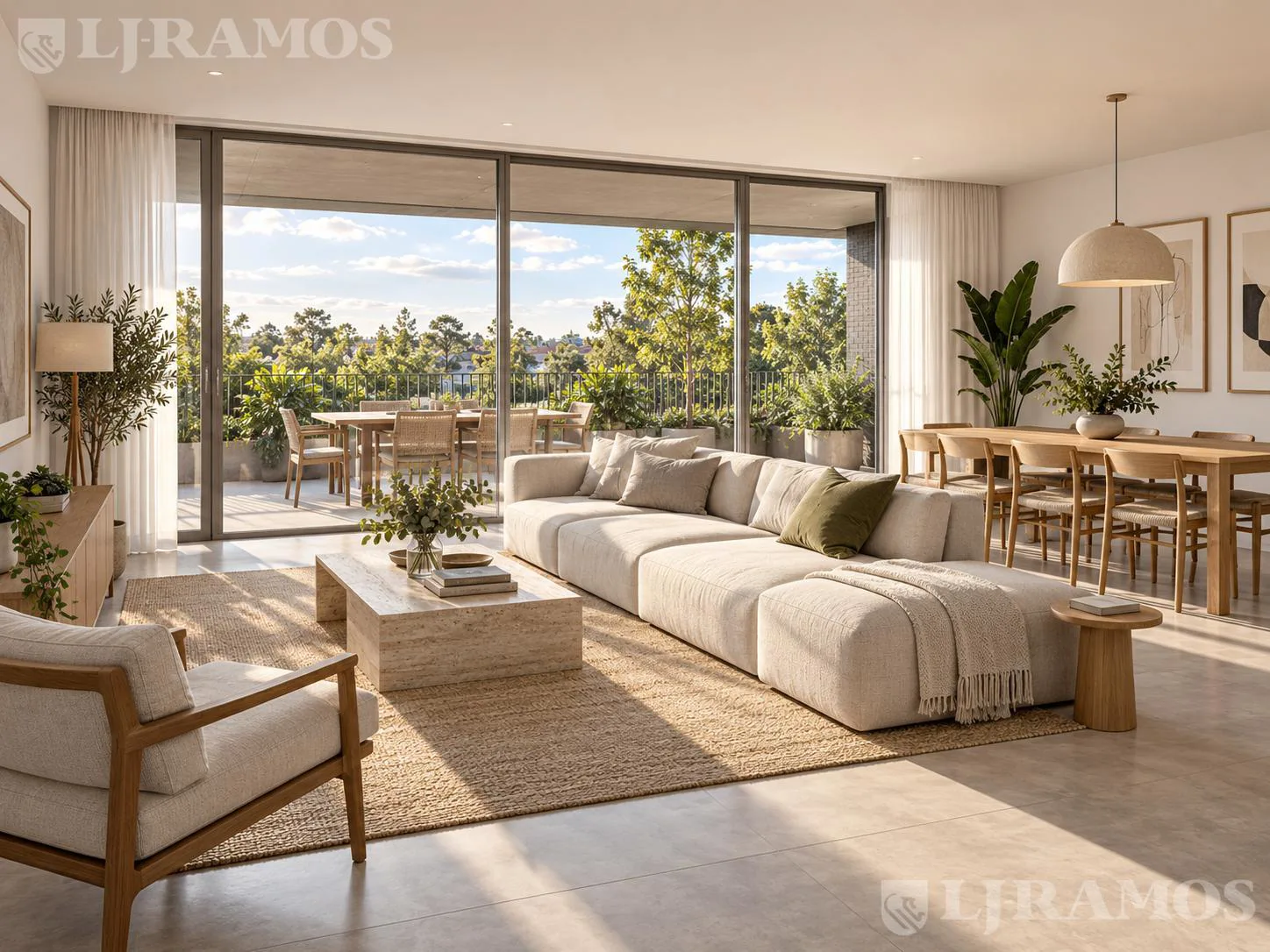 Departamento de 4 ambientes con Jardin en Punta Chica foto 5