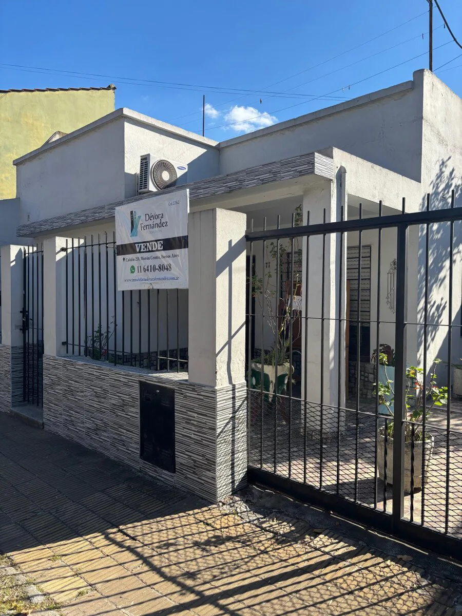 Casa americana 3 amb. | Morón Norte Residencial | con Patio y entrada de auto