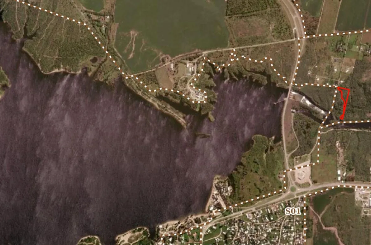 LOTE FRENTE AL RIO LAGO PIEDRAS MORAS 6962 M foto 3