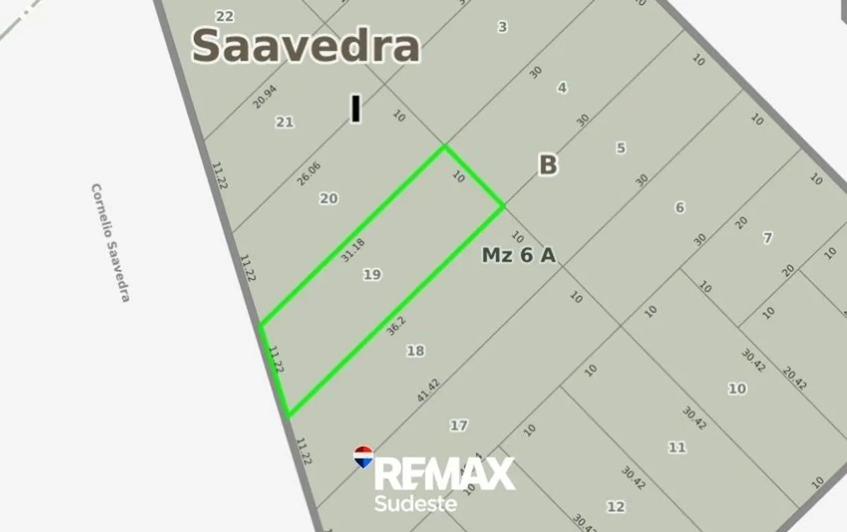 Terreno en Saavedra foto 3