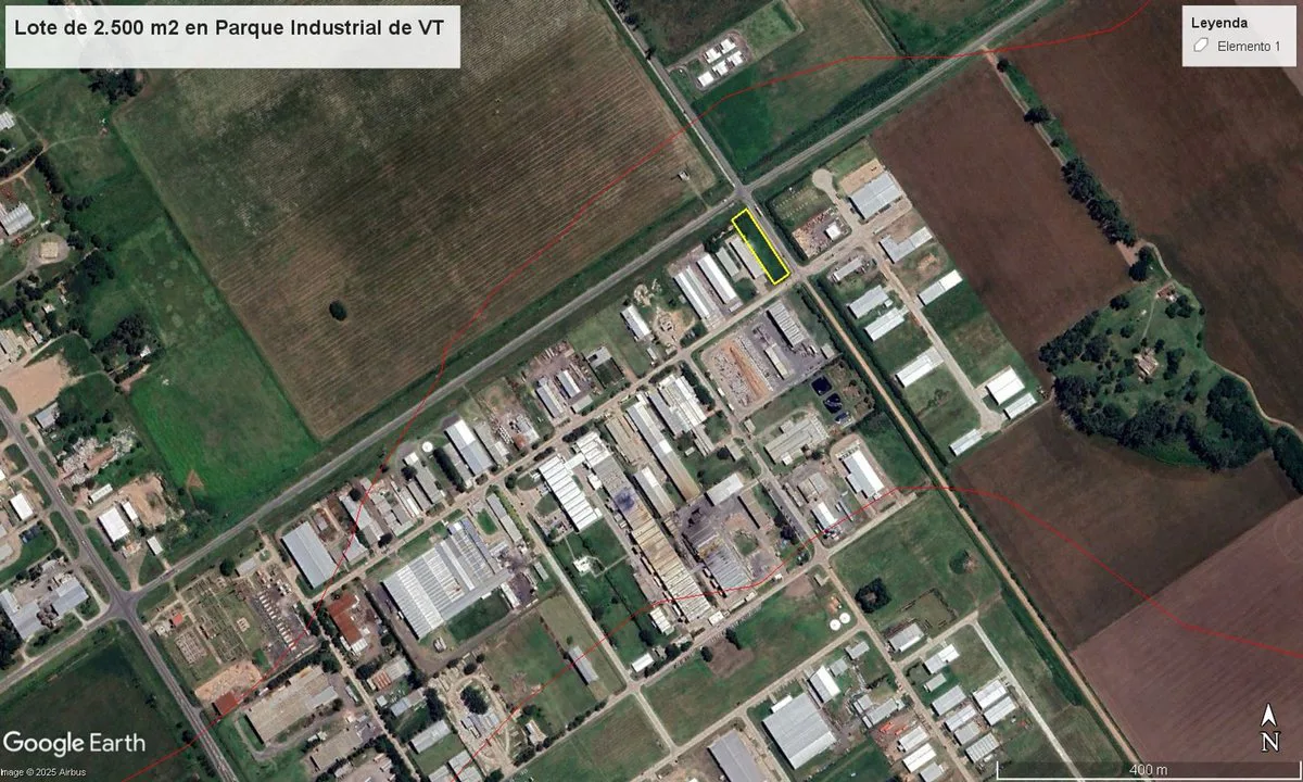 SE VENDE LOTE FINANCIADO EN PARQUE INDUSTRIAL VT foto 2