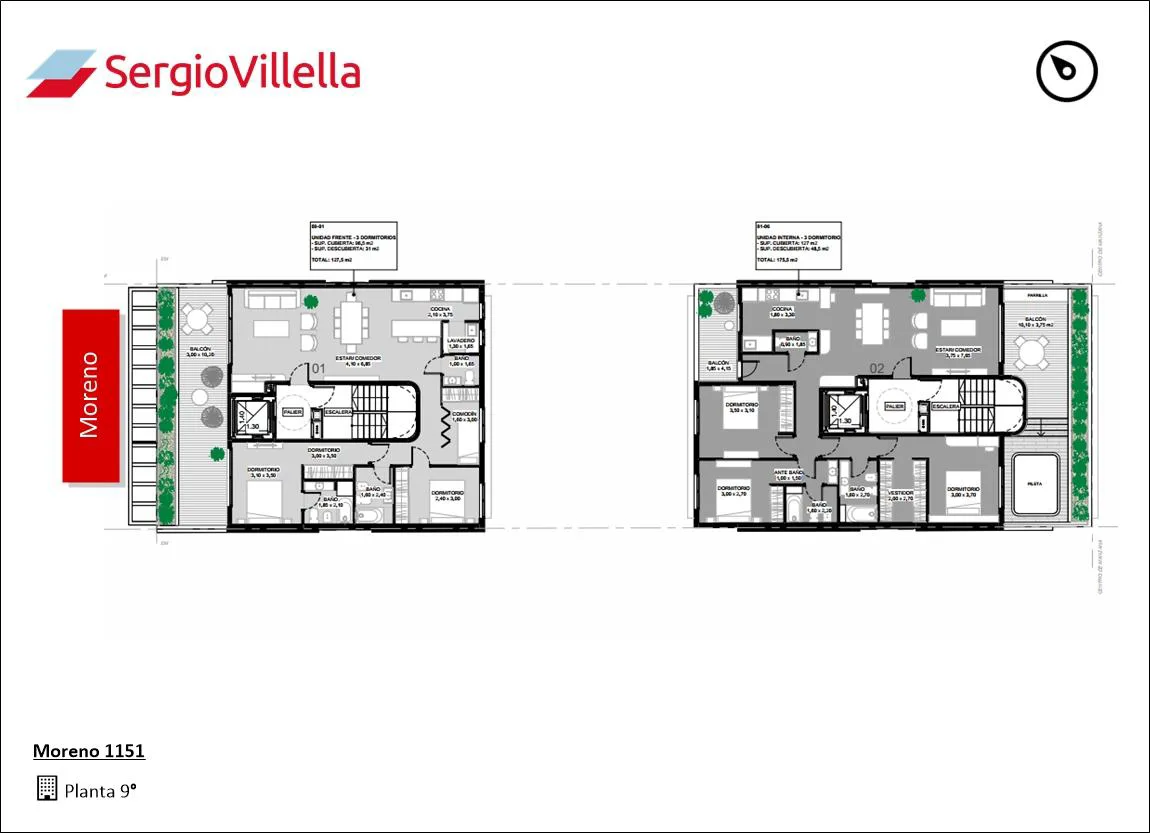 Moreno 1100 - Departamento de 3 dormitorios en venta - Rosario Centro foto 5