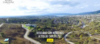VENTA DE LOTES EN COUNTRY ALTOS DEL CARLOS PAZ . VSUALES PANORAMICAS. A 5 MINTUOS DE PLENO CENTRO. CLUCB HOUSE. SALON DE FIESTAS. SPA foto 1