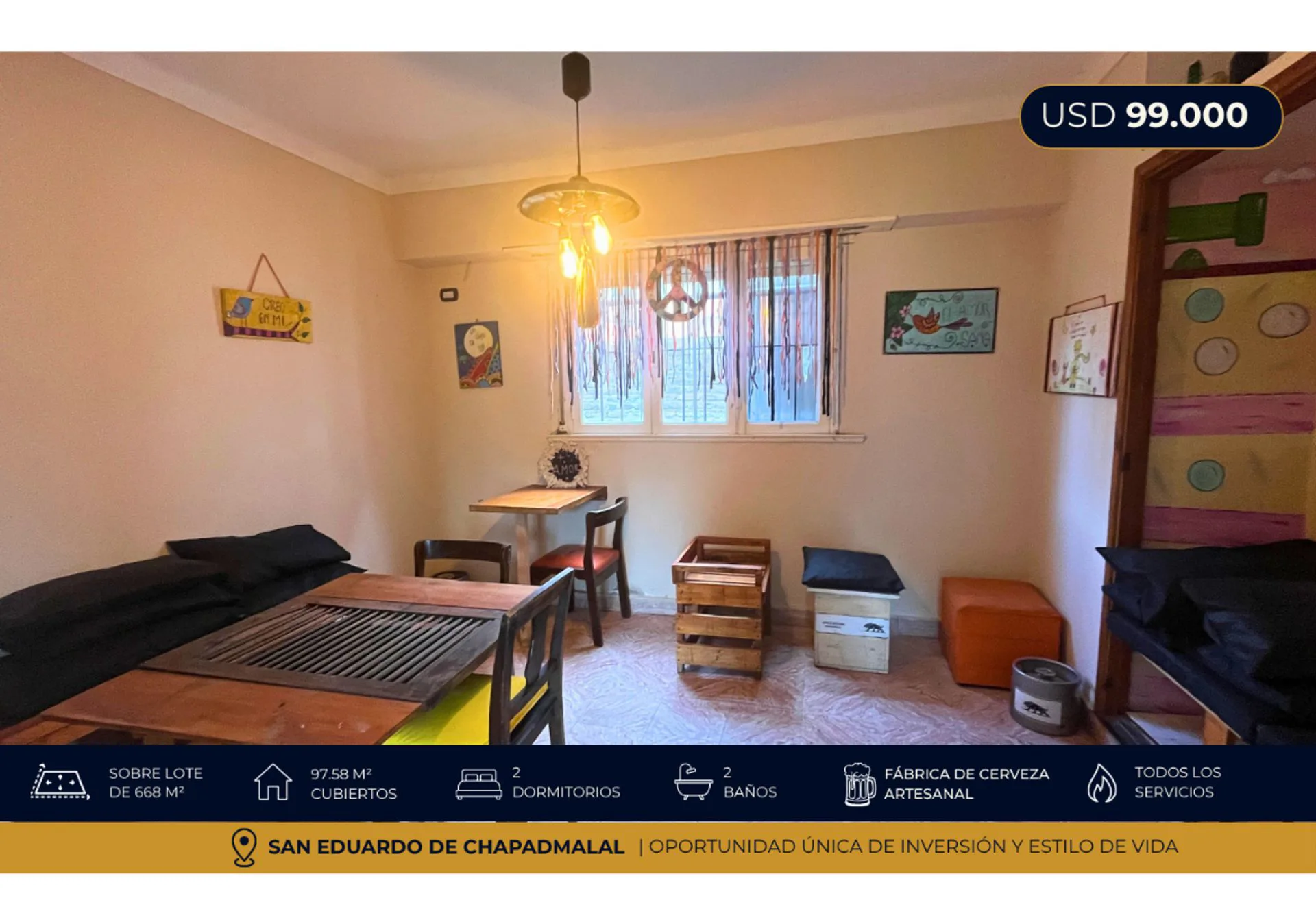 EN VENTA CASA + FABRICA DE CERVEZA EN CHAPADMALAL foto 5