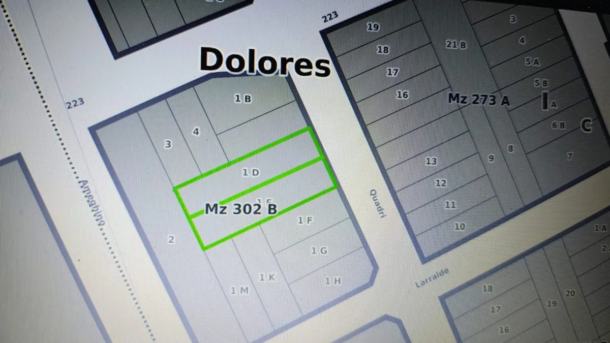 LOTES EN VENTA DOLORES