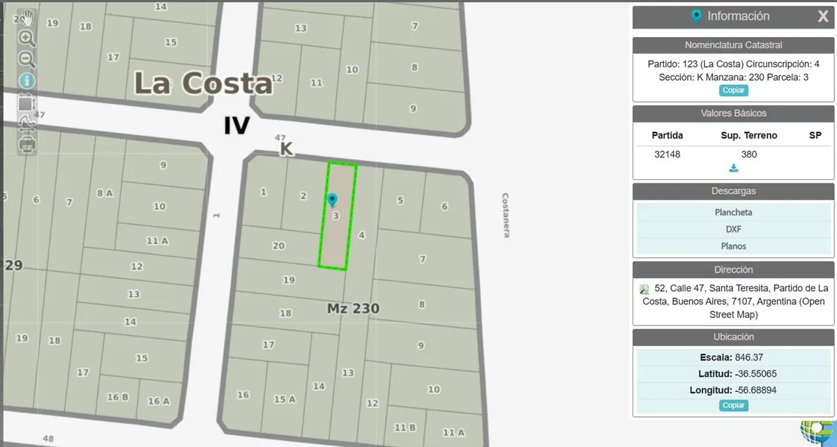 LOTE EN VENTA MULTIFAMILIAR SANTA TERESITA