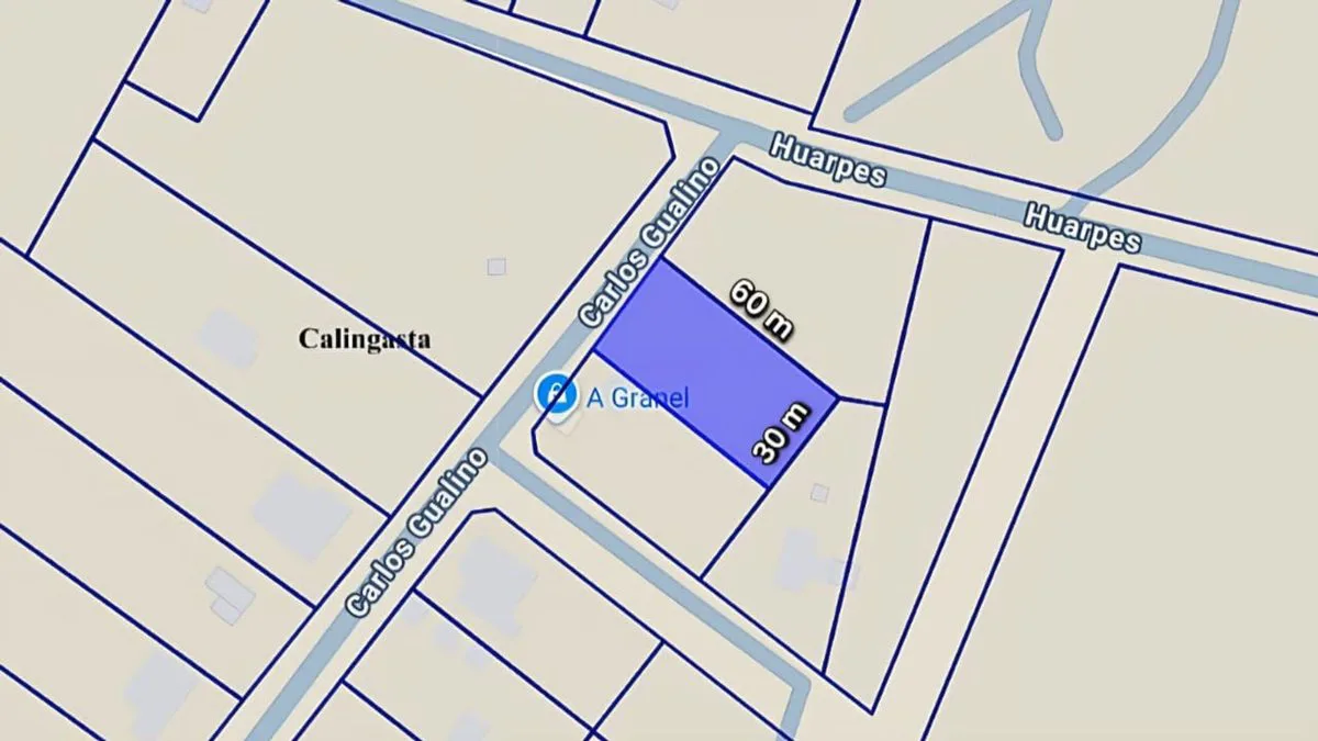 VENTA TERRENO 1.800 M2 BARREAL. ZONA PREMIUM foto 2