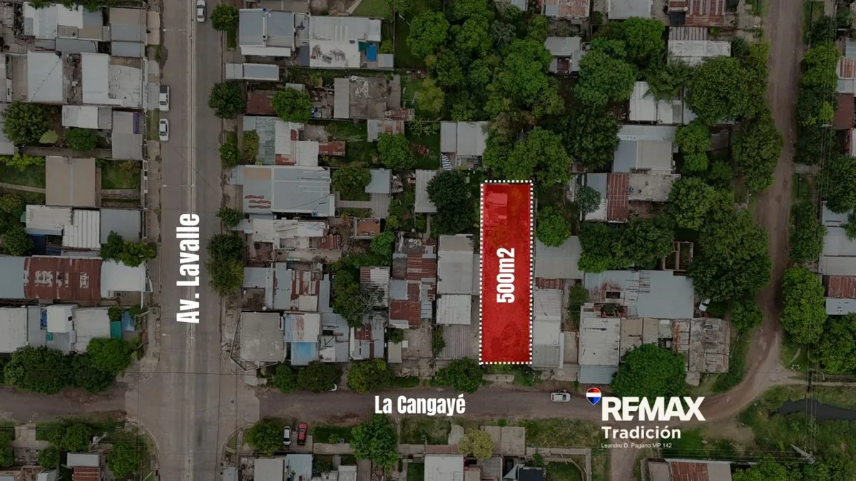 TERRENO EN VENTA - LA CANGAYE 800 - 500 M2 foto 3