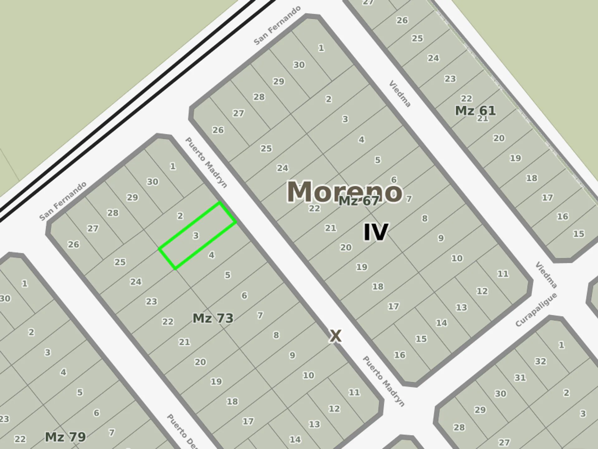 Lote en venta 300 m2 — Moreno foto 2