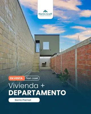 Casa con monoambiente en Barrio Premat | San José foto 3