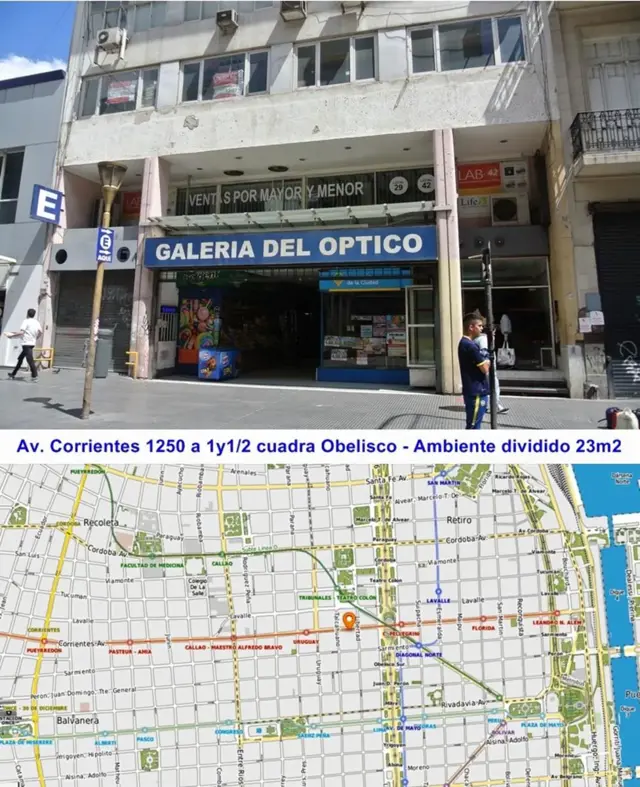 ALQUILER OFICINA AMBIENTE DIVIDIDO APTO PROFESIONAL