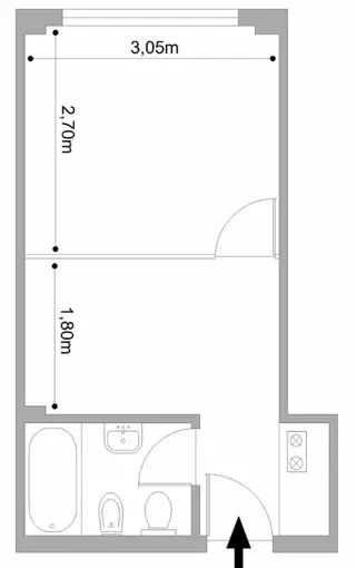 ALQUILER OFICINA AMBIENTE DIVIDIDO APTO PROFESIONAL foto 3