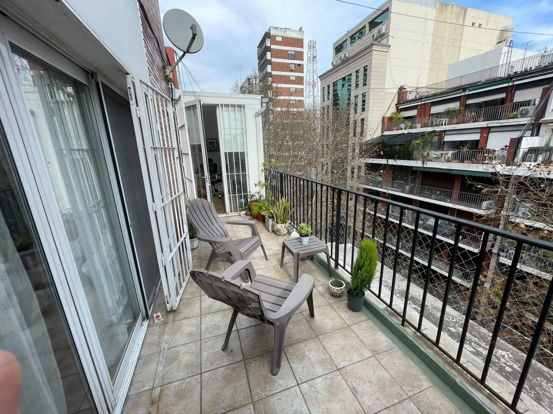 ALQUILER DEPARTAMENTO 3AMB BELGRANO BALCON TERRAZA foto 3