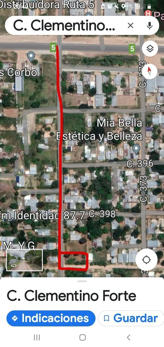 VENTA LOTE CORRIENTES CAPITAL B" PARQUE CADENA SUR foto 2