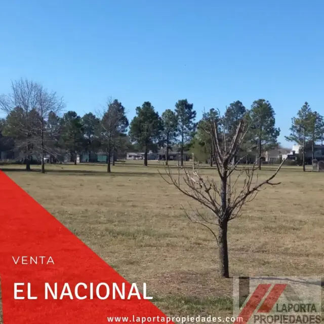 Excelente Lote en El Nacional Club de Campo.